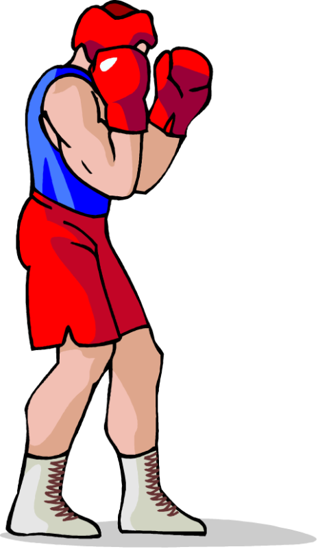 Боксер рисунок