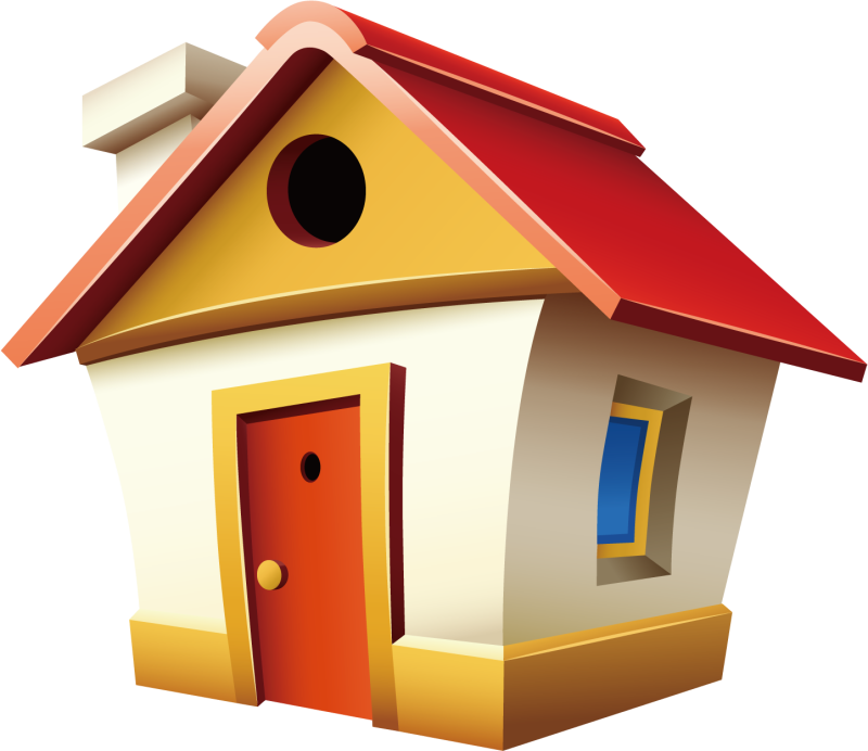 Мультяшные домики