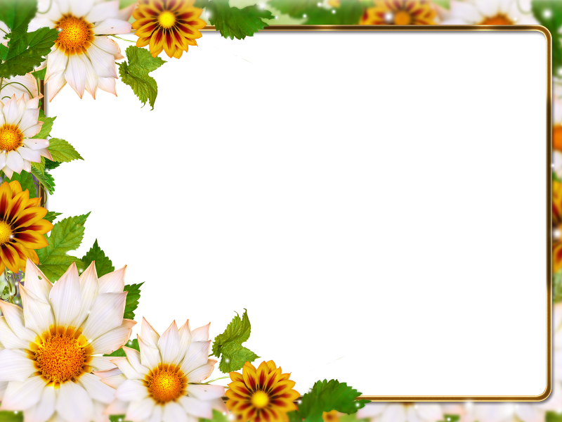 Цветочная рамка