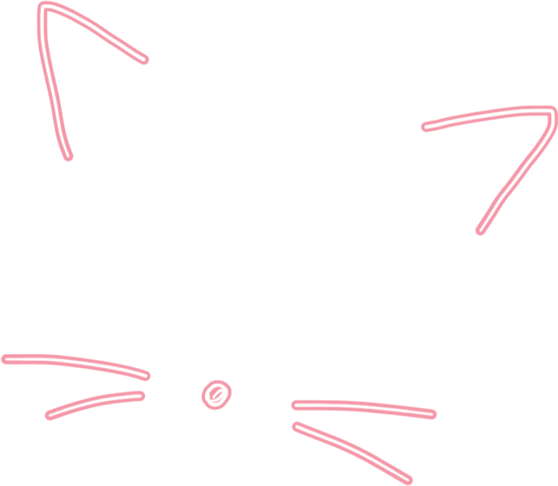 Ушки кошки для фотошопа без фона