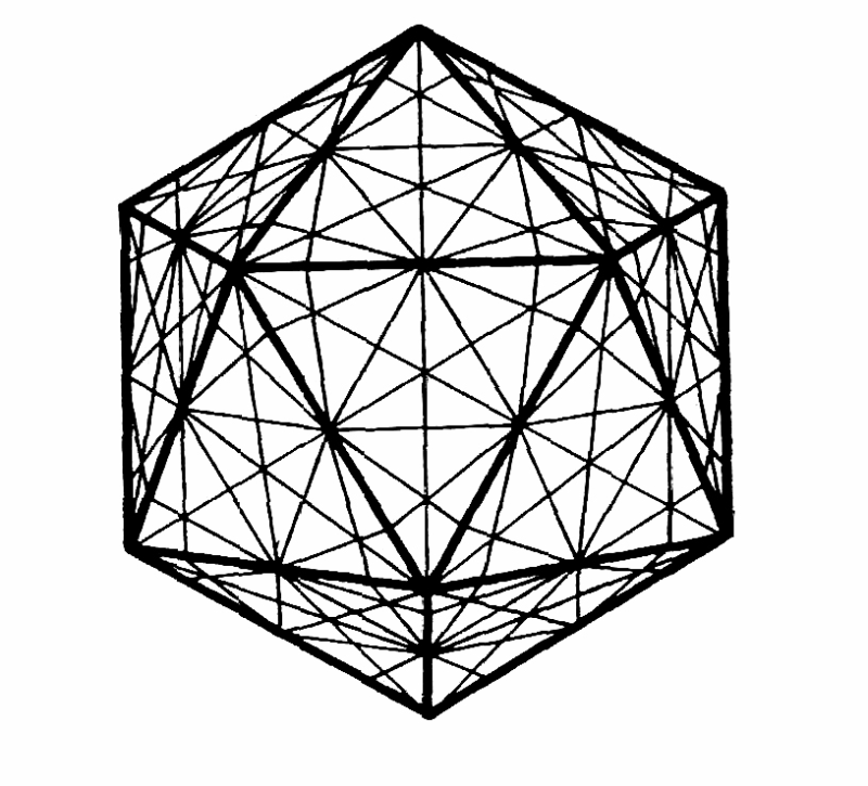 Многогранник икосаэдр