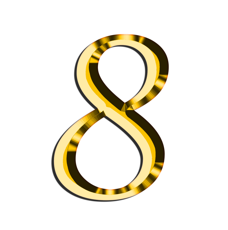 Красивая восьмерка