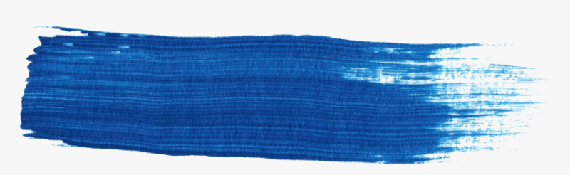 Синий мазок краски