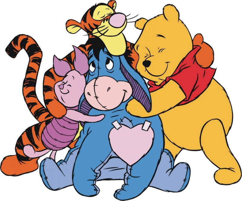 Винни-пух Дисней герои тигра