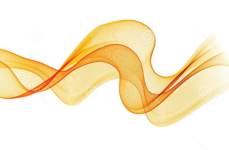 Абстрактные линии на прозрачном фоне