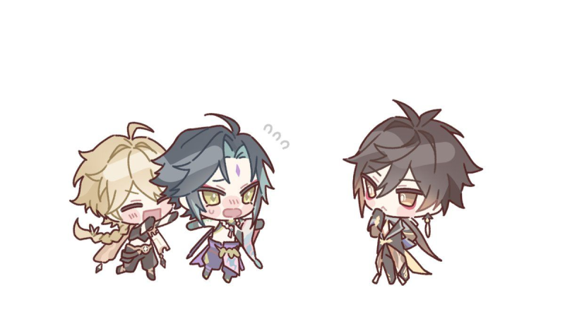 Альбедо Чиби Геншин