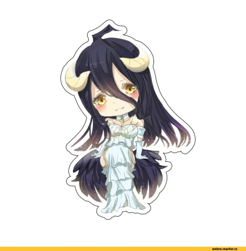 Альбедо Чиби PNG