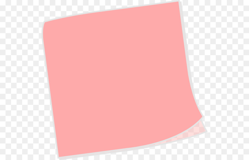 Розовый лист бумаги