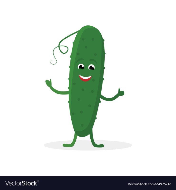 Веселый огурец