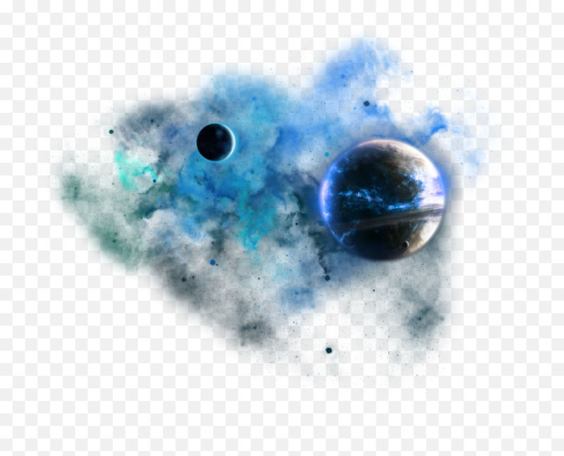 Космос на прозрачном фоне