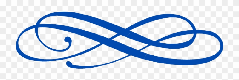 Вензеля синего цвета