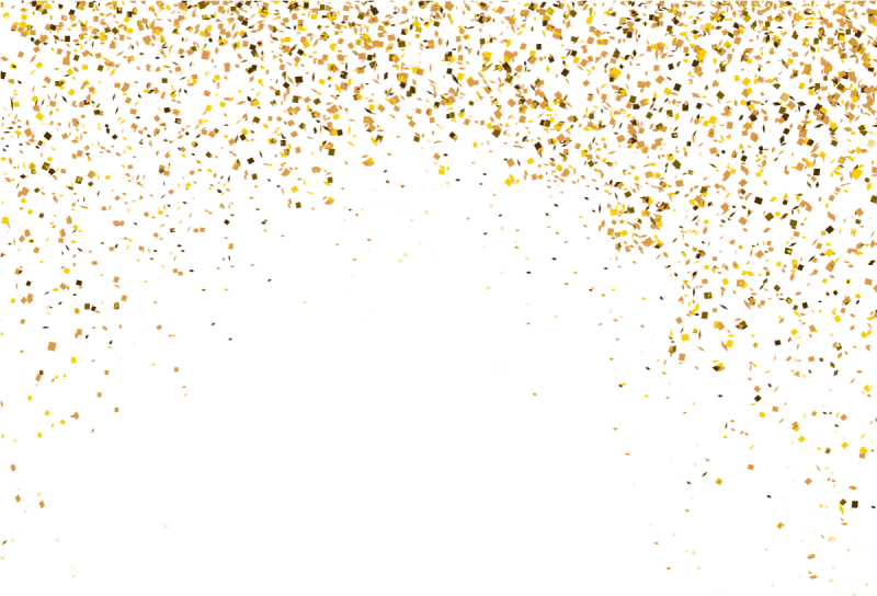 Золотые блестки