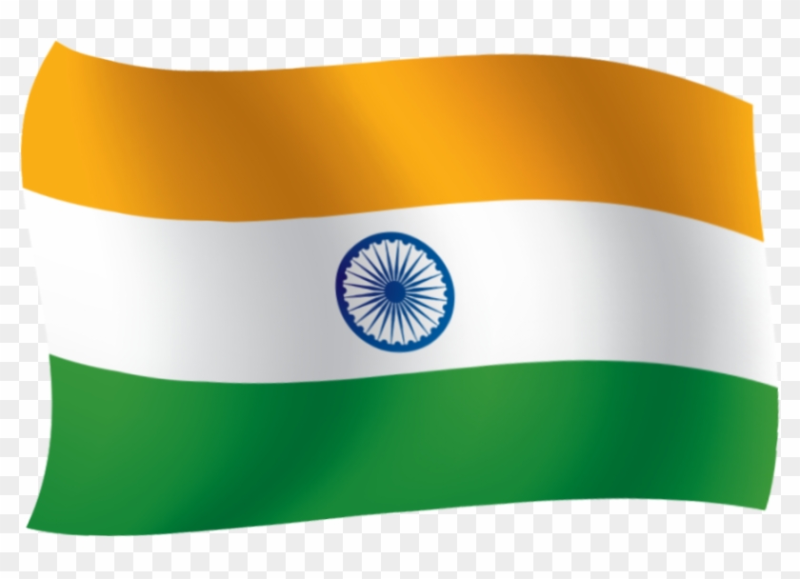Флаг Индии без фона