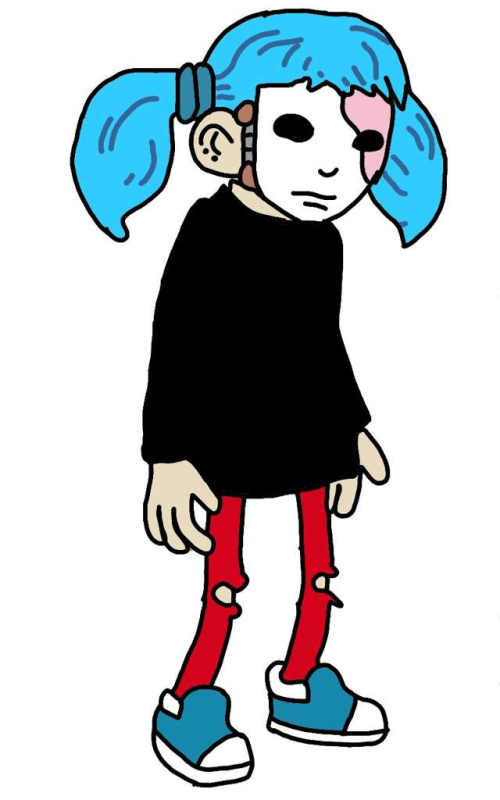 Салли фейс в полный рост