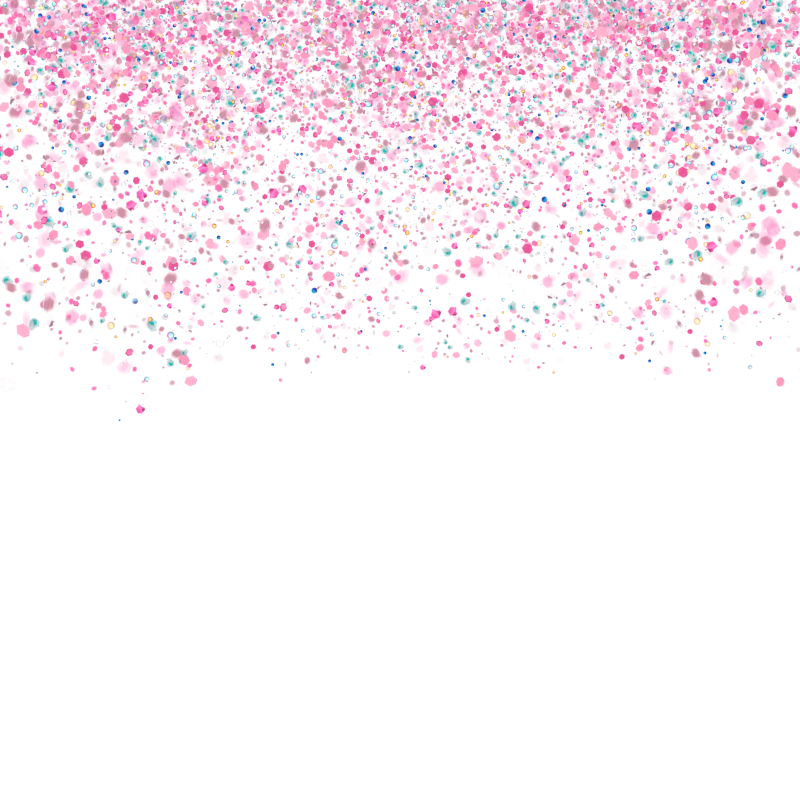 Блестки на прозрачном