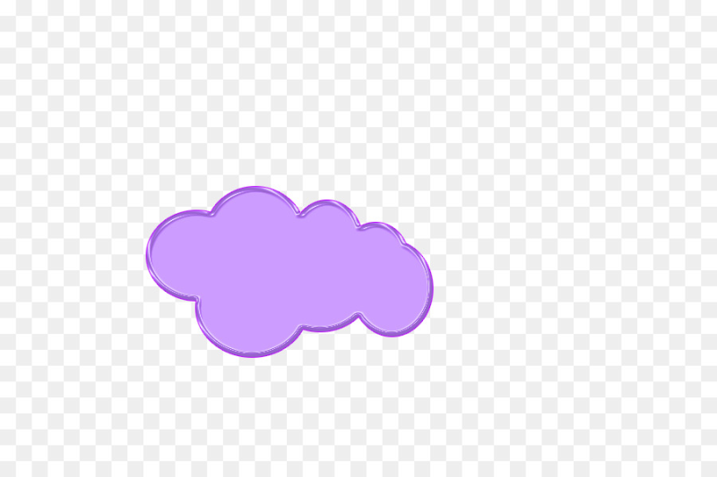 Фиолетовые облака на белом фоне