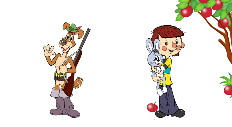 Герои мультфильма Простоквашино дядя Федор