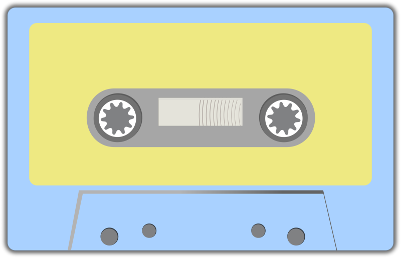 Аудиокассета рисунок