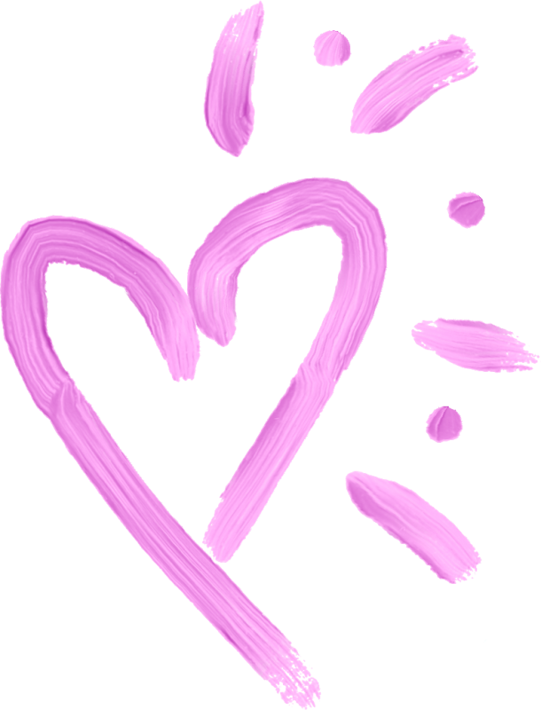 Розовые мазки