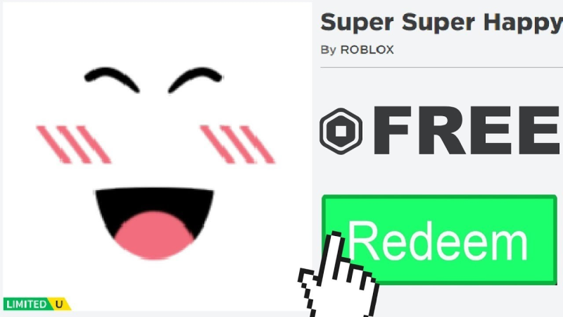 Супер супер Хэппи фейс РОБЛОКС