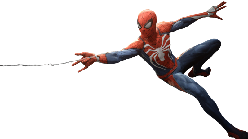 Спайдер Мэн без фона