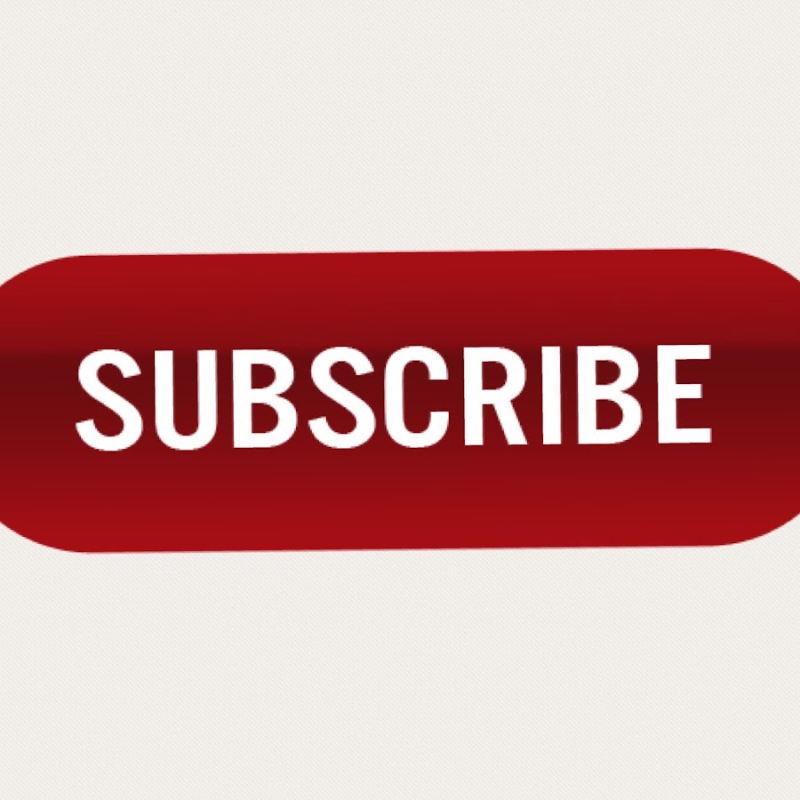 Кнопка Subscribe на прозрачном фоне