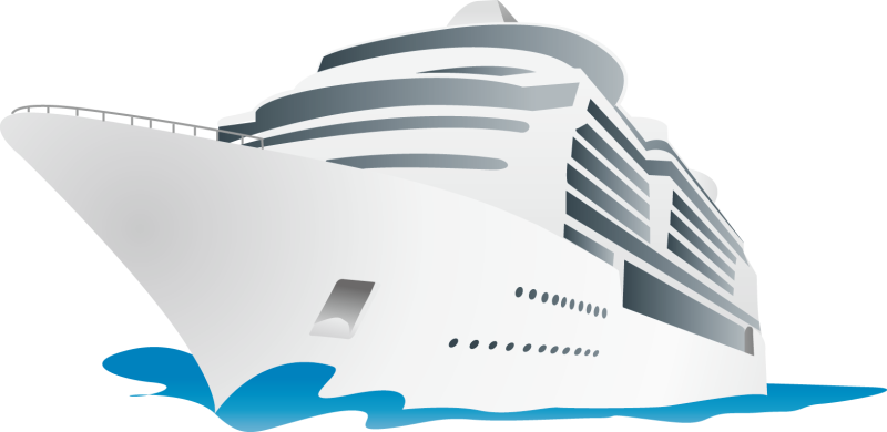Круизный лайнер вектор