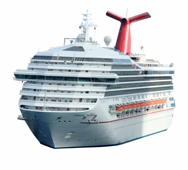 Корабль на белом фоне