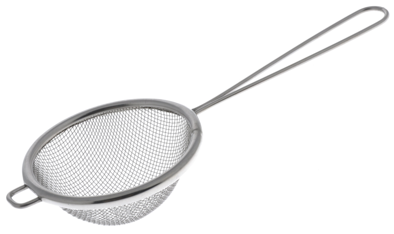 Sm201h дуршлаг круглый. Sam Mei нерж.сталь 20см с ручкой.