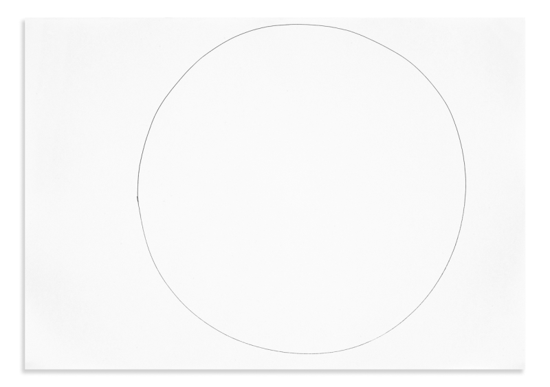 Круг раскраска