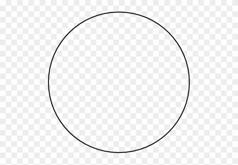 Круг на прозрачном фоне