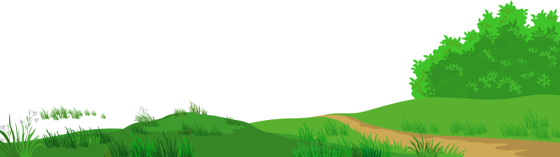 Лес на прозрачном фоне детский