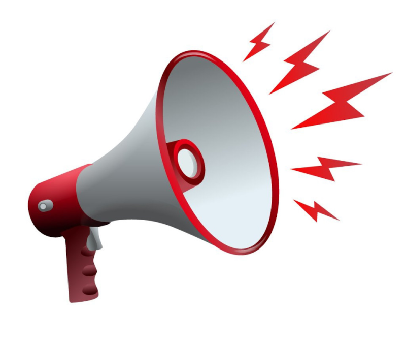 Громкоговоритель рупорный вектор