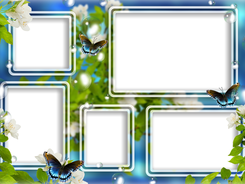 Детские рамки для коллажа