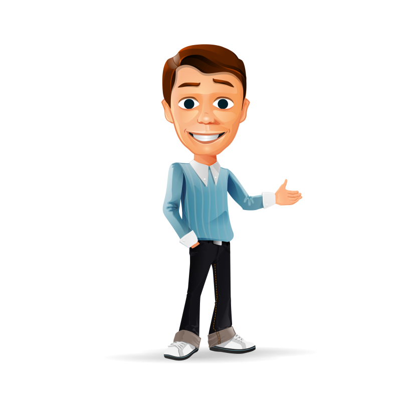 Мультяшный человек