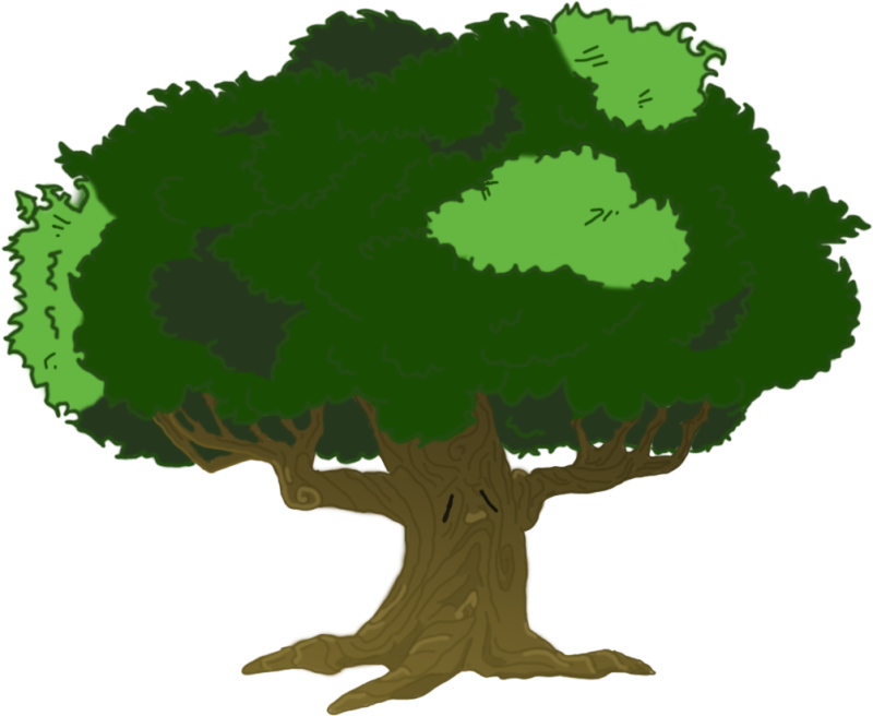 Дерево Мультипликационное