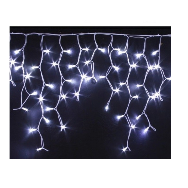 Oic100lse-b-t-i4 гирлянда бахрома100 син led 2х0,56м,соед 4610003324940