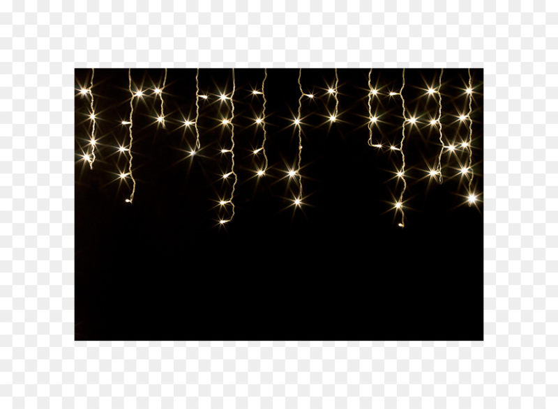 Гирлянда-бахрома 2х0,3м 100 ламп теплый белый