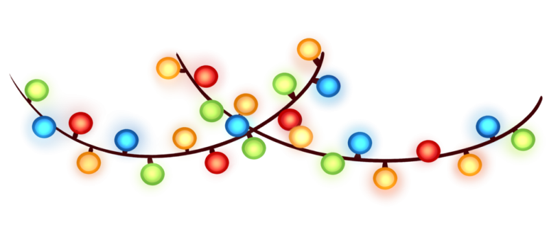 Гирлянда для фотошопа