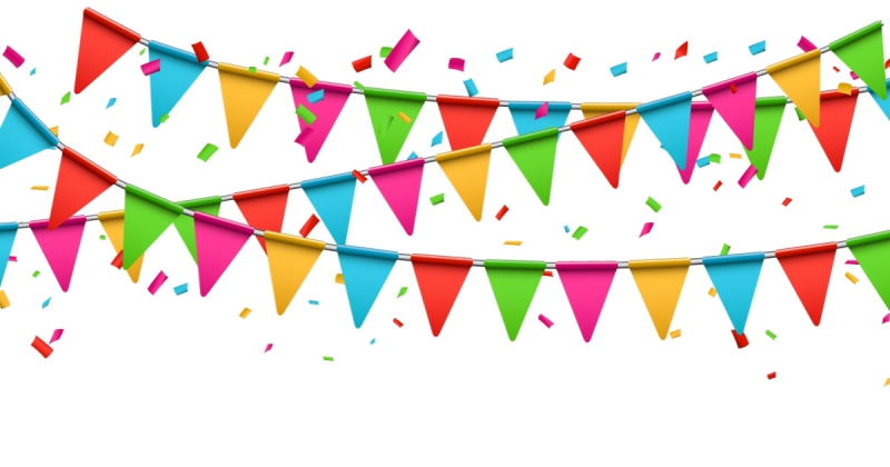 Флажки для украшения праздника