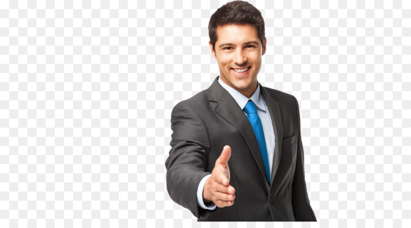 Бизнесмен на белом фоне