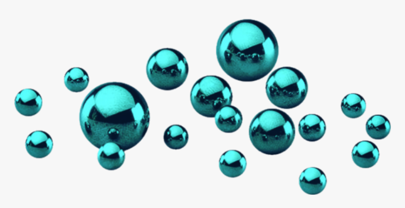 Бусины на прозрачном фоне