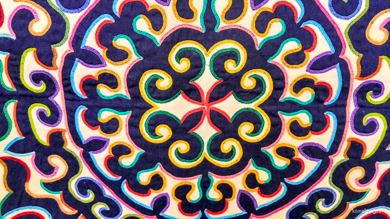 Орнамент нанайцев национальный