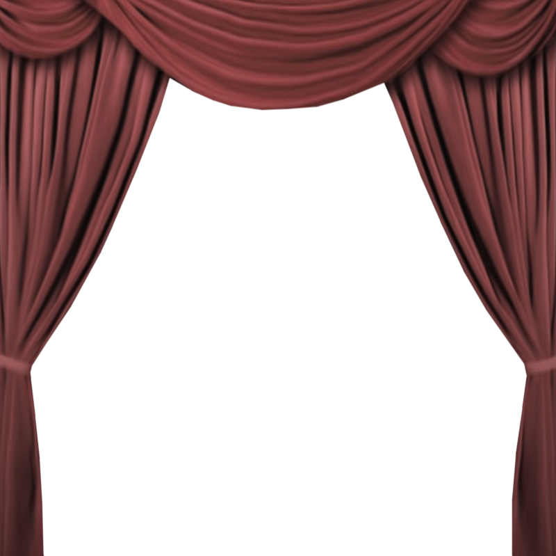 Шторы на прозрачном фоне