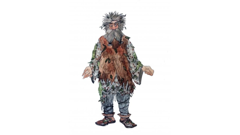 Леший иллюстрации