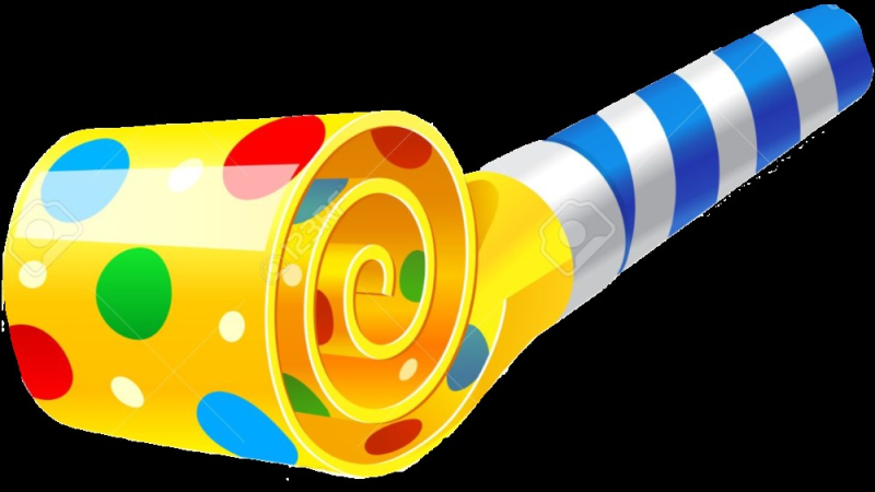 Трубочки дуделки для праздника