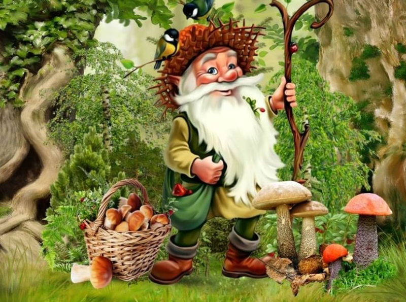 Старичок Лесовичок Ведьмак