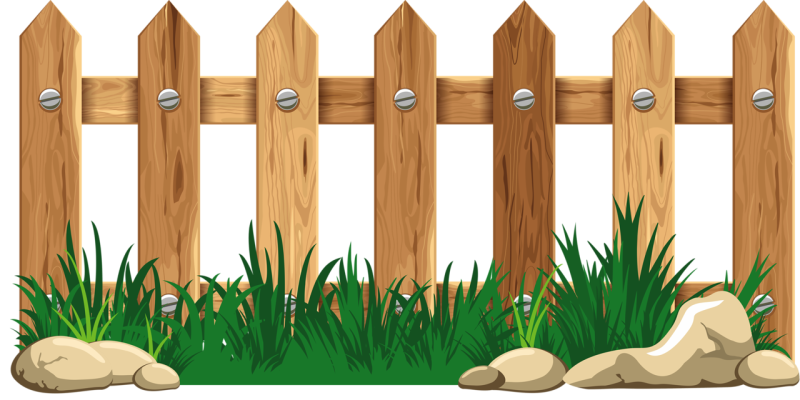 Мультяшные заборы