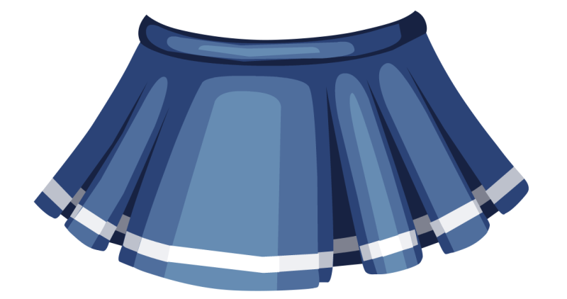 Юбка без фона