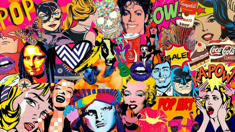 Комиксы в стиле поп-арт